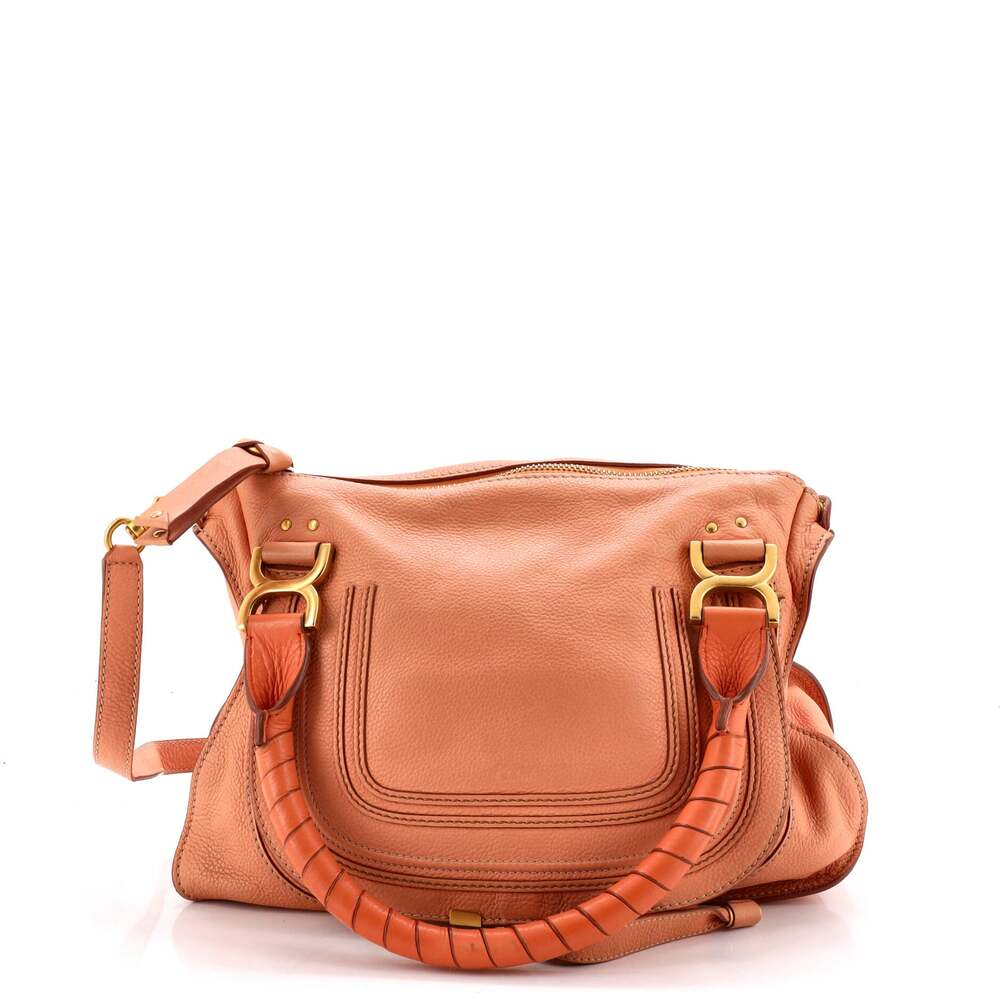 Chloe Marcie Satchel Leather Medium #337087C11B